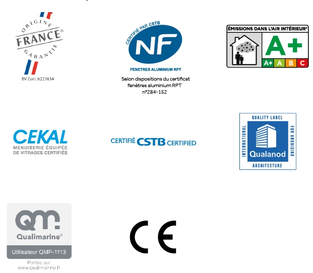 Certifications et labels de qualité pour les menuiseries et installations